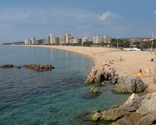 Encantador Piso En Primera Linea De Mar Platja d'Aro Bagian luar foto